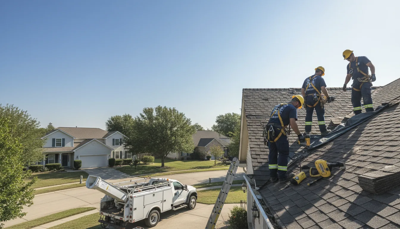 Emergency Roof Repair in Manvel, TX near me